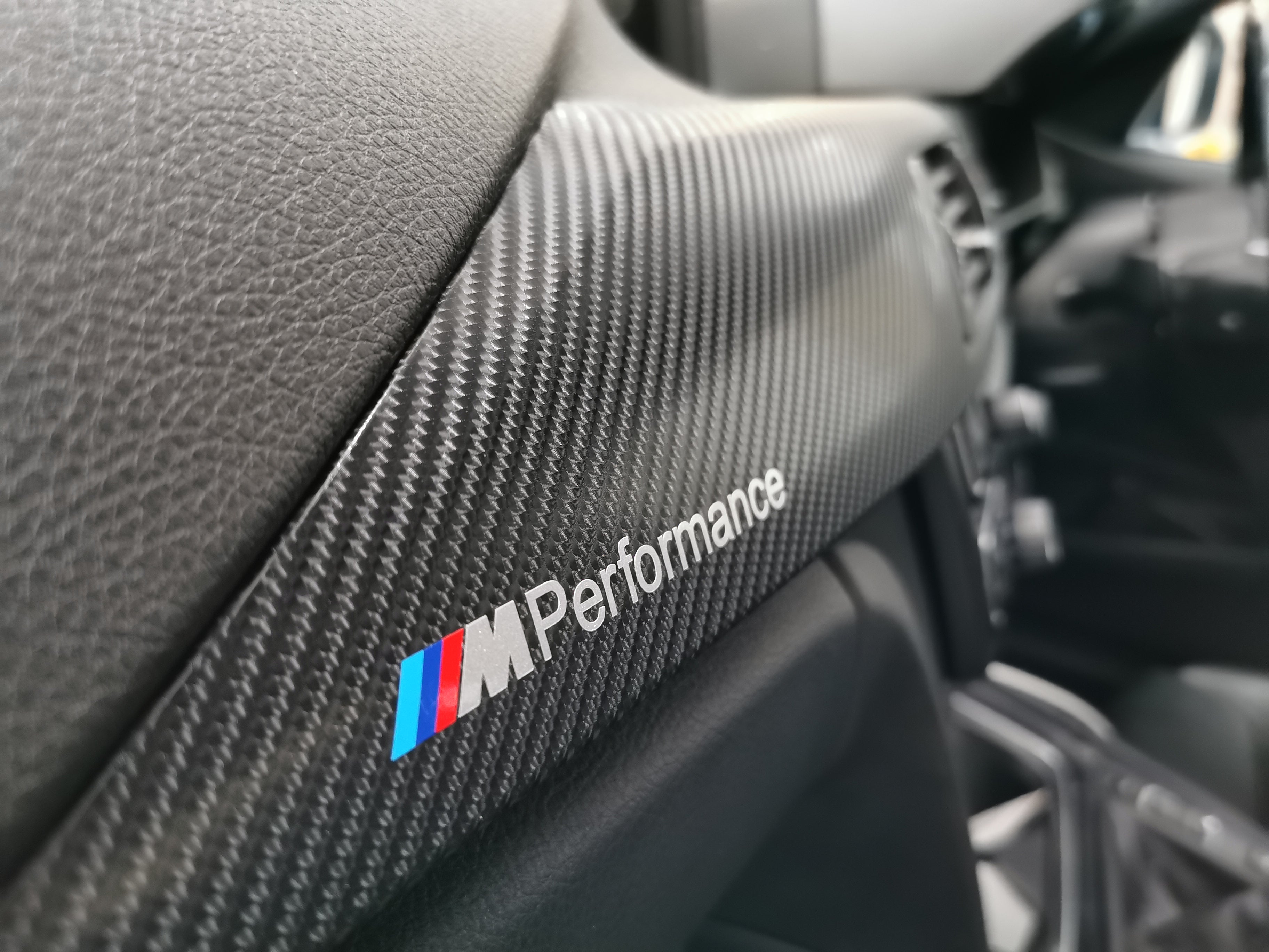 BMW F3X SE CUSTOM INTERIOR TRIM SET - FULL BLACK 4D CARBON